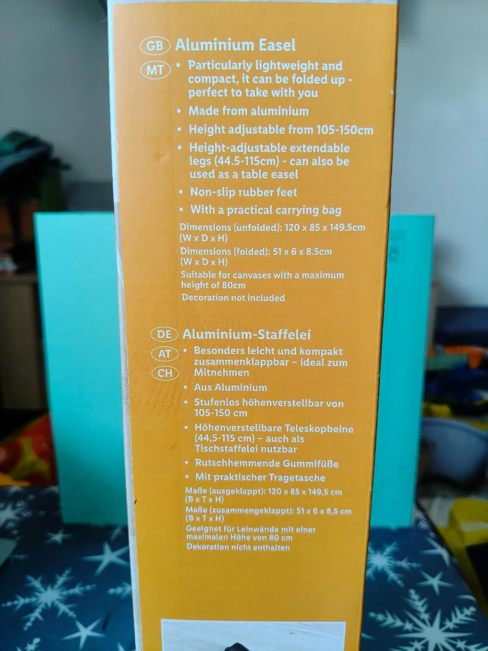 Aluminium schildersezel Crelando – photo 5